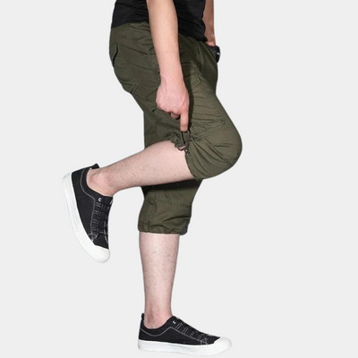 Enzio - Trendy Herren Knöchel-Cargo-Hose