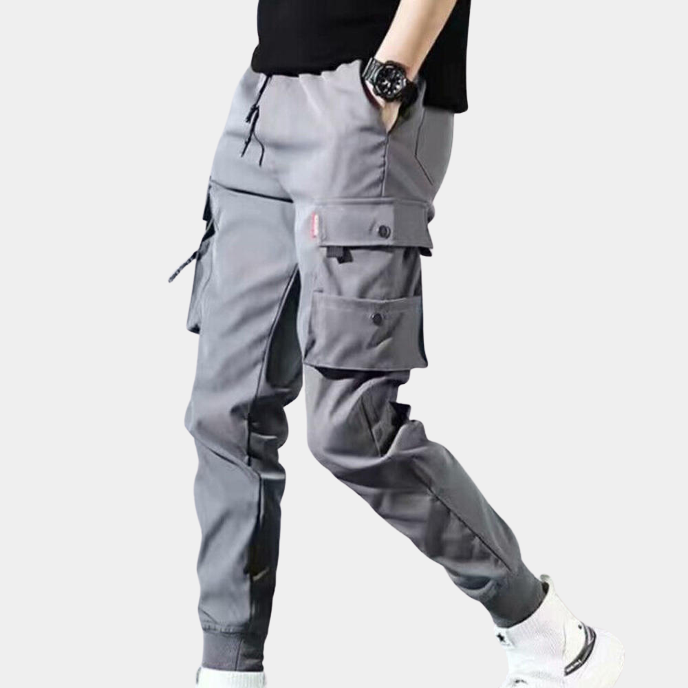 Benvolio - Stylische Herren Cargohose mit praktischen Pattentaschen