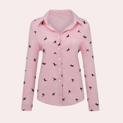 Laumina - Elegante Damenbluse mit langen Ärmeln