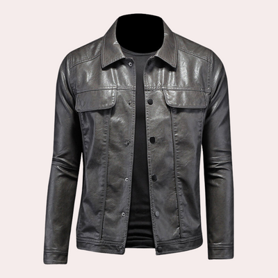 Stylische moderne Bikerjacke für Männer