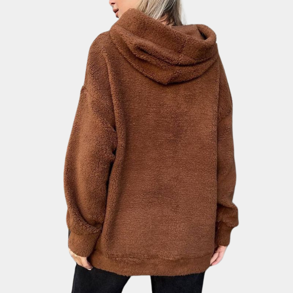 Luxuriöser und bequemer Damen-Kapuzenpullover für ultimative Wärme