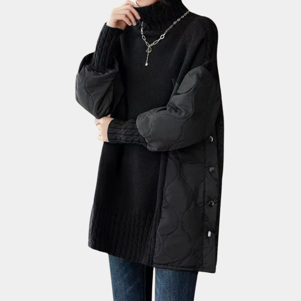 Eleganter Damen-Rollkragenpullover für einen raffinierten Look