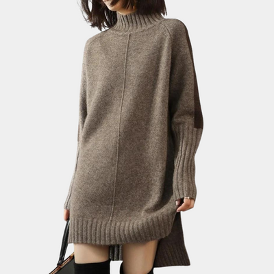 Eleganter langer Damenpullover für einen zeitlosen Look