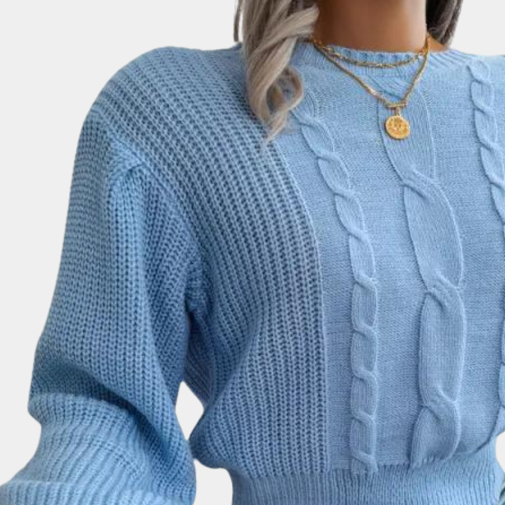 Silvana - Bequemer Damenstrickpullover für einen kuscheligen Look