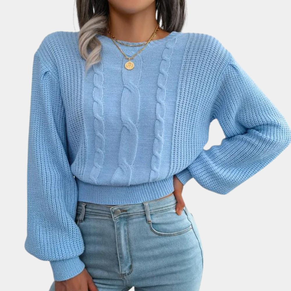 Silvana - Bequemer Damenstrickpullover für einen kuscheligen Look