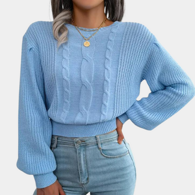 Silvana - Bequemer Damenstrickpullover für einen kuscheligen Look