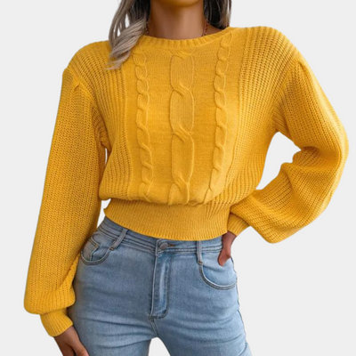 Silvana - Bequemer Damenstrickpullover für einen kuscheligen Look