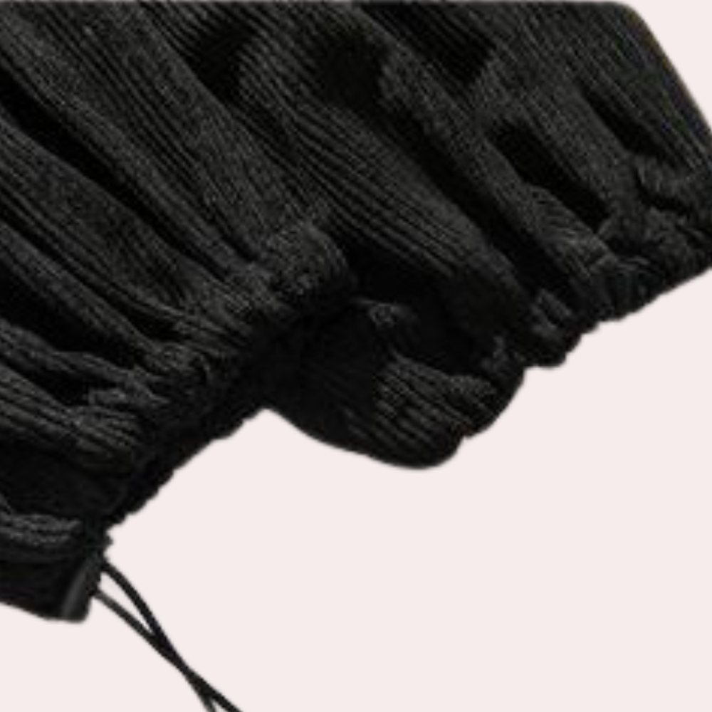 Adrian - Stilvolle gerippte Teddy-Hose für den modernen Mann