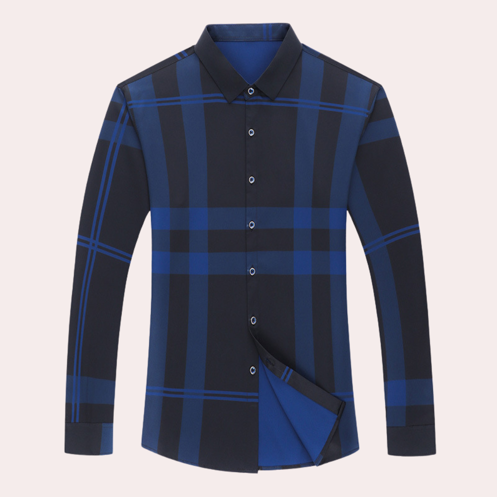 Stilvolles kariertes Poloshirt für Männer