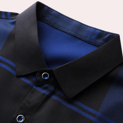 Stilvolles kariertes Poloshirt für Männer