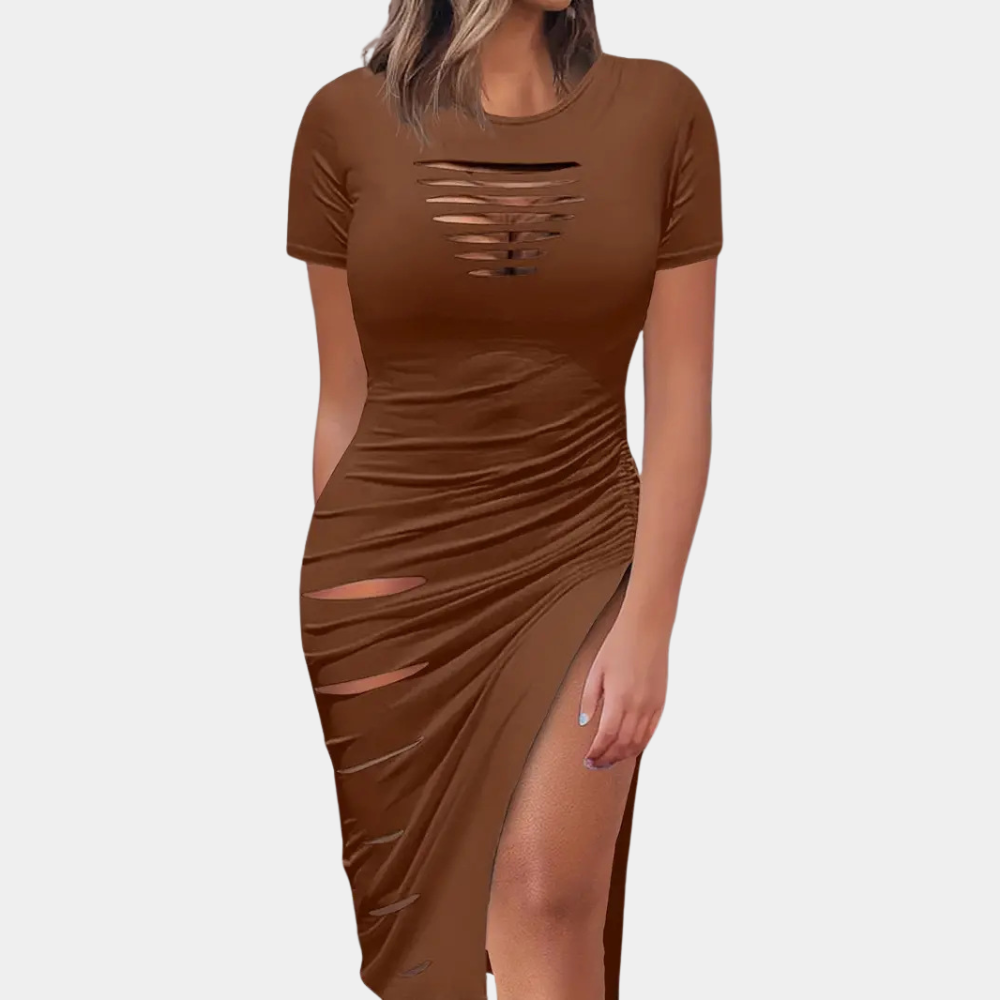 Angela - Zeitlos elegantes Kleid für einen raffinierten Look