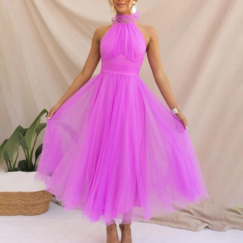 Aria - Stilvolles und bequemes langes Kleid für Frauen
