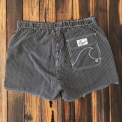 Marty - Elegante gestreifte Badeshorts für den modernen Mann