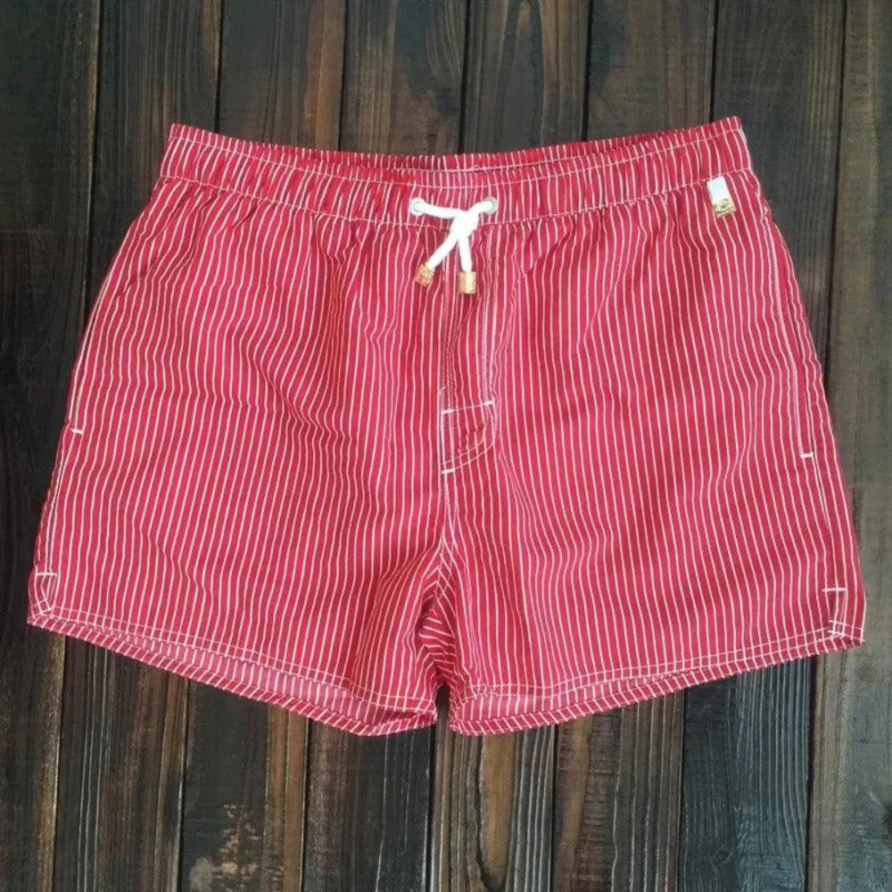 Marty - Elegante gestreifte Badeshorts für den modernen Mann