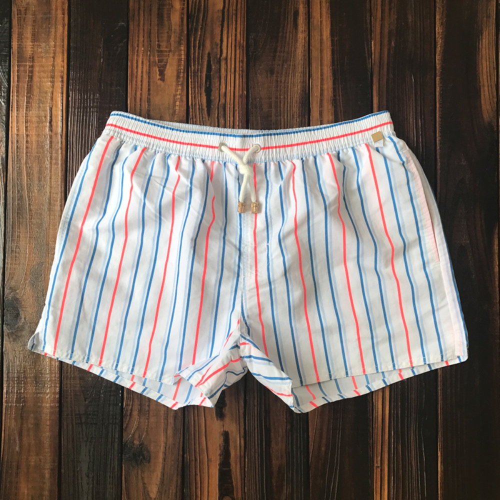 Marty - Elegante gestreifte Badeshorts für den modernen Mann