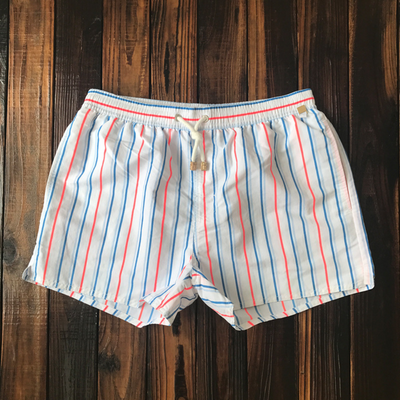 Marty - Elegante gestreifte Badeshorts für den modernen Mann