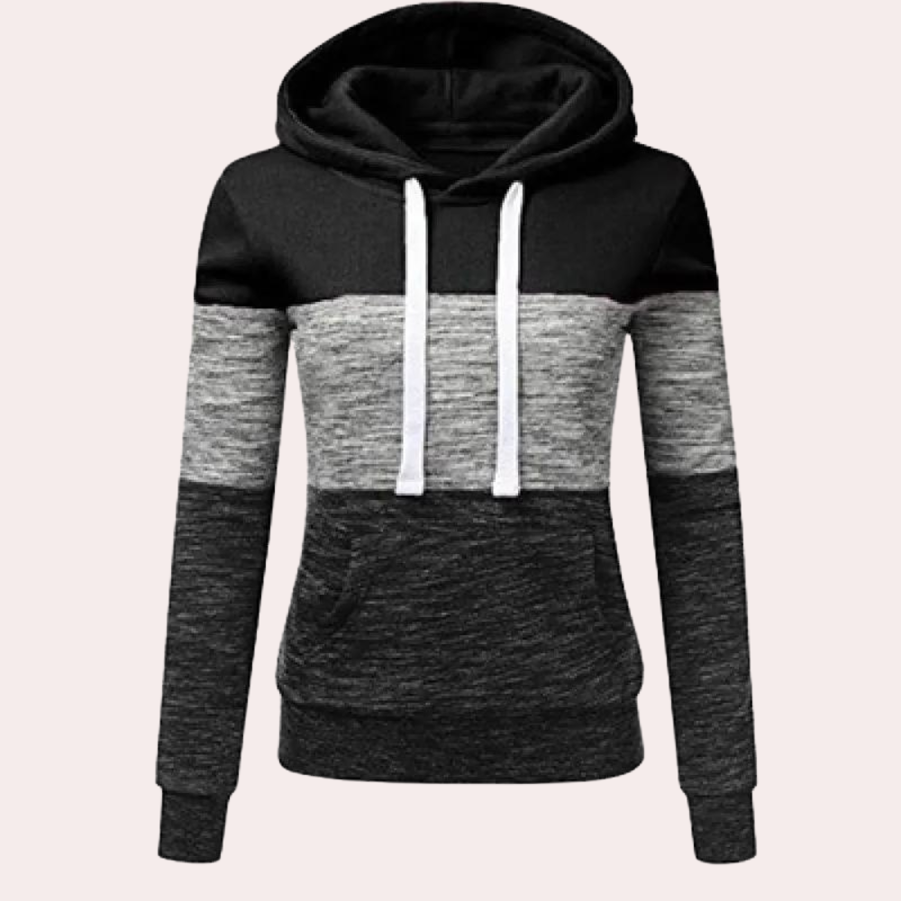 Siobhan - Gemütlicher Multicolour Hoodie für Frauen