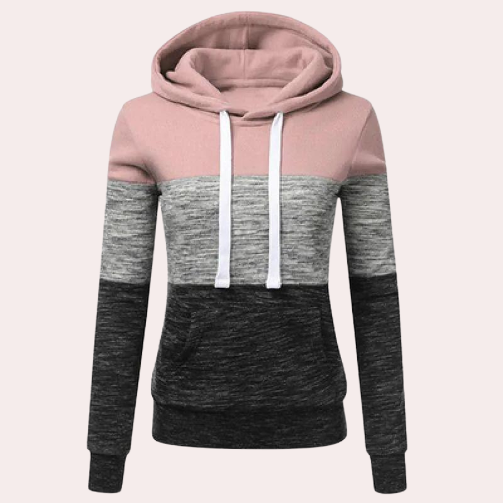 Siobhan - Gemütlicher Multicolour Hoodie für Frauen