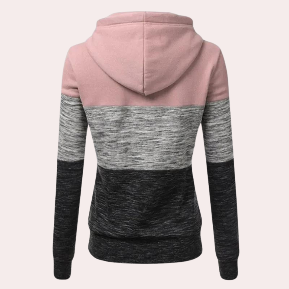 Siobhan - Gemütlicher Multicolour Hoodie für Frauen