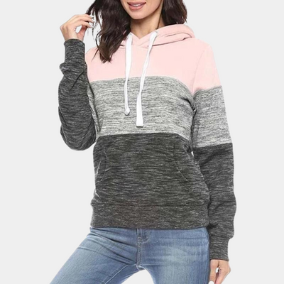 Siobhan - Gemütlicher Multicolour Hoodie für Frauen