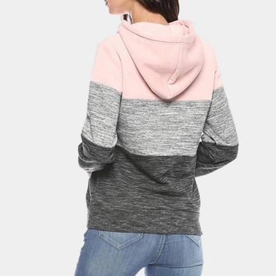 Siobhan - Gemütlicher Multicolour Hoodie für Frauen