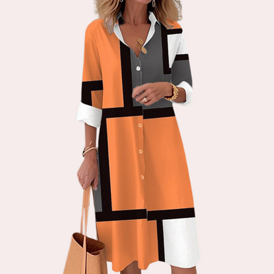 Anna - Stylisches Midikleid für die modebewusste Frau