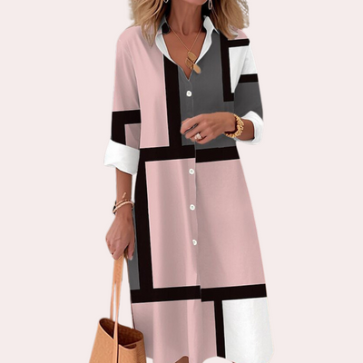Anna - Stylisches Midikleid für die modebewusste Frau
