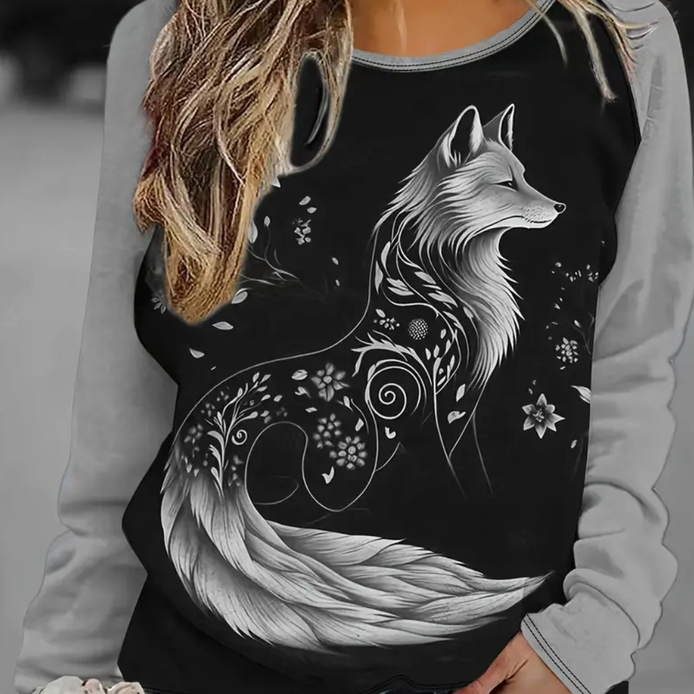 Sibel - Bequemes Damen-Sweatshirt für eine entspannte Passform