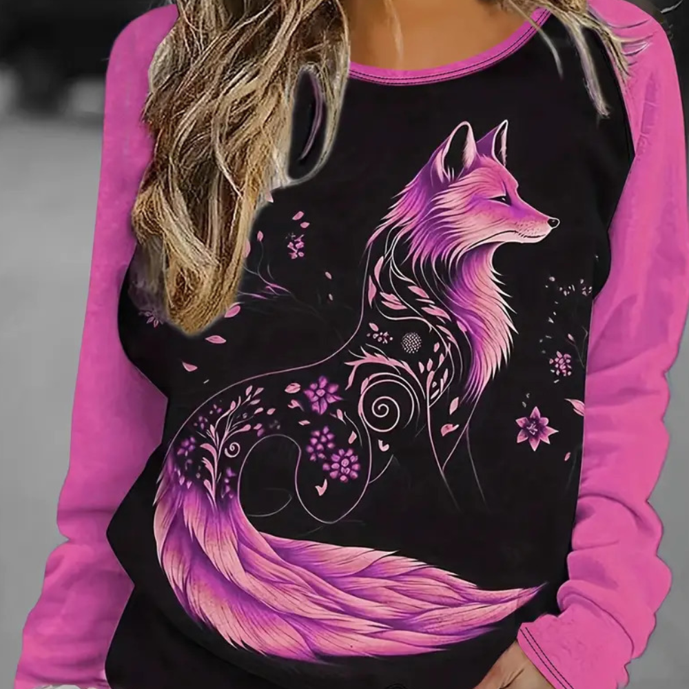 Sibel - Bequemes Damen-Sweatshirt für eine entspannte Passform