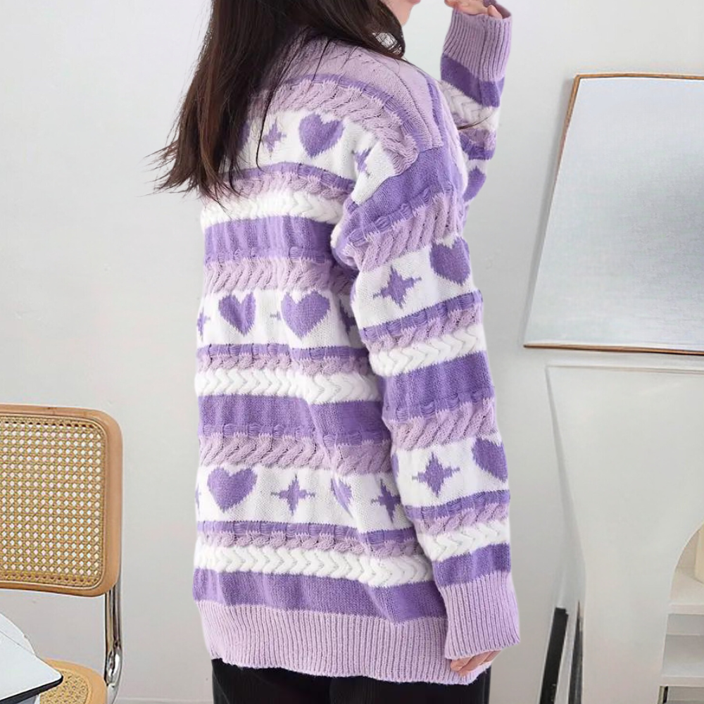 Rudella - Glamouröser Damenpullover mit eleganten Schulterträgern