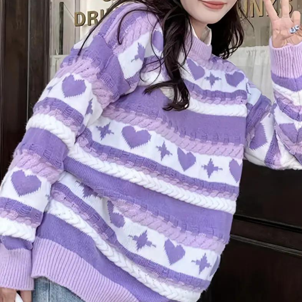 Rudella - Glamouröser Damenpullover mit eleganten Schulterträgern