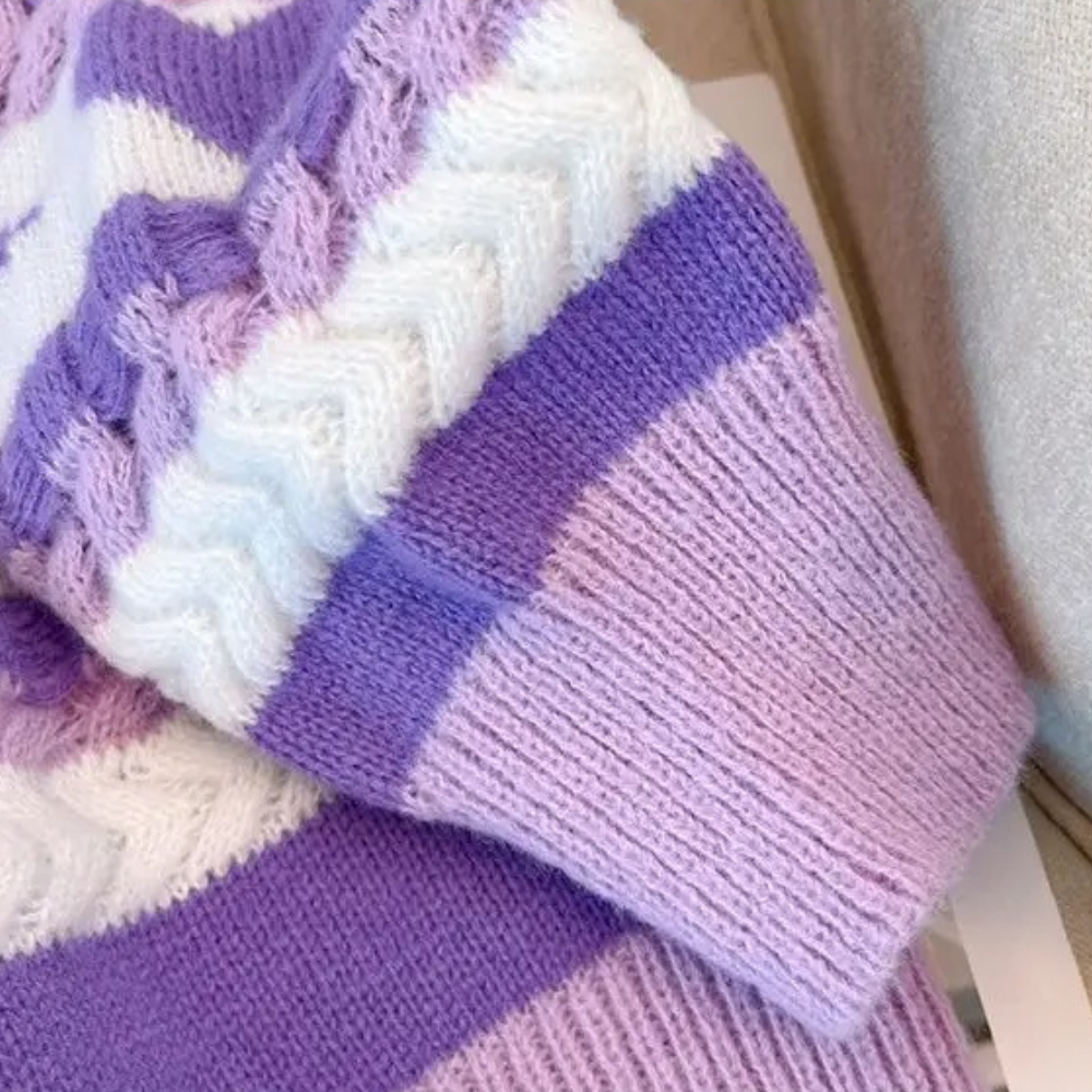 Rudella - Glamouröser Damenpullover mit eleganten Schulterträgern