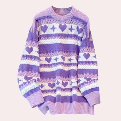 Rudella - Glamouröser Damenpullover mit eleganten Schulterträgern