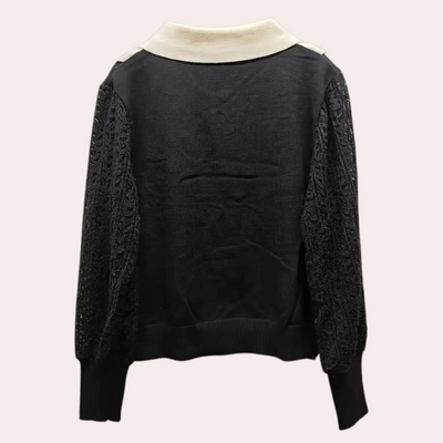 Luxuriös gestrickter Pullover für die stilbewusste Frau
