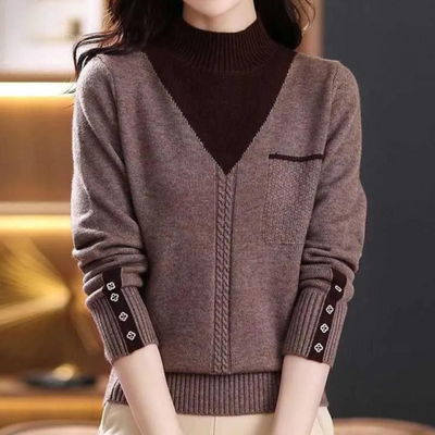 Tica - Modischer und bequemer Damenstrickpullover für einen warmen Look