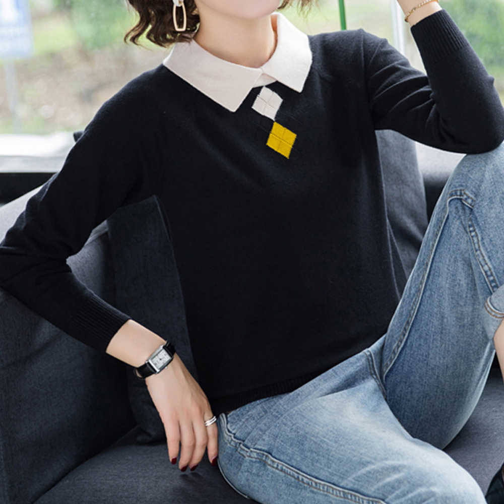 Viktoriya - Eleganter Luxus-Pullover für Damen