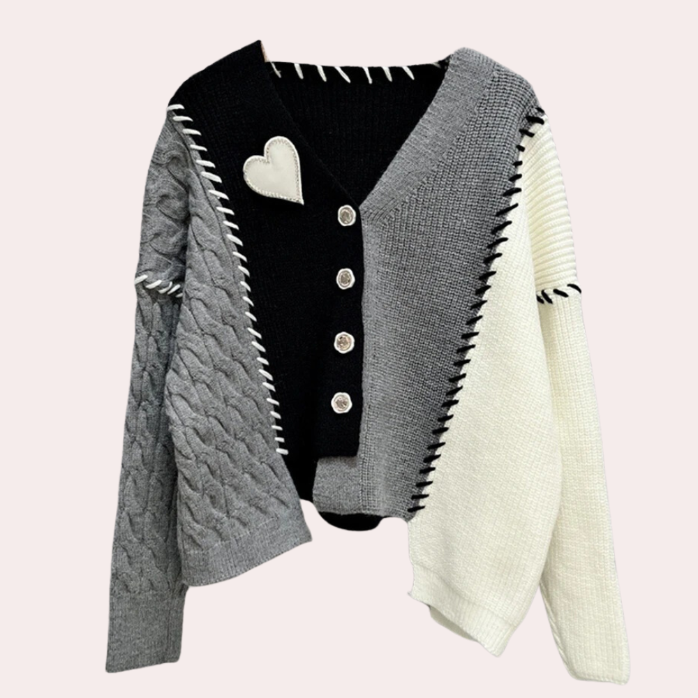 QUINLAN - Stilvolle und bequeme Damenstrickjacke für die moderne Frau