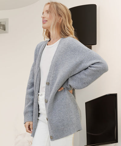 Emelina - Luxuriöser Kaschmir-Kokon-Cardigan