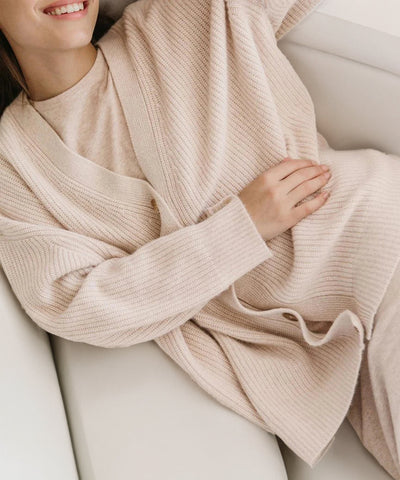 Emelina - Luxuriöser Kaschmir-Kokon-Cardigan