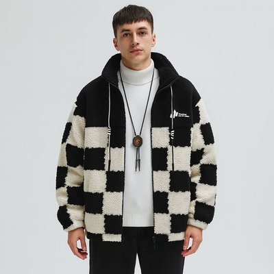 Magnus | Unisex-Wintermantel aus Lammwolle mit Fleecefutter