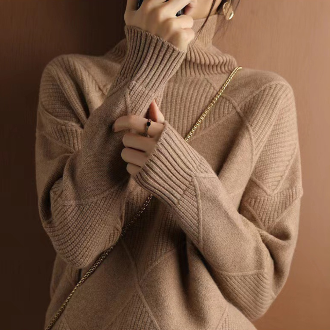 Rozalia - Rollkragen Pullover