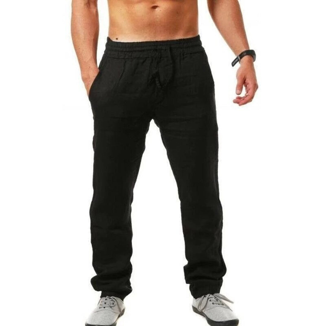 Stylische Sommer-Leinenhose für Männer von Drake