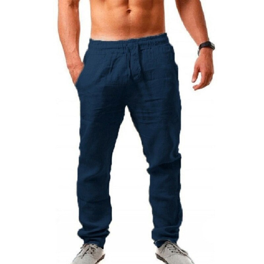 Stylische Sommer-Leinenhose für Männer von Drake