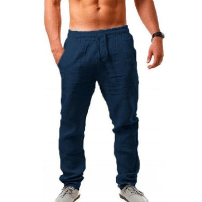Stylische Sommer-Leinenhose für Männer von Drake
