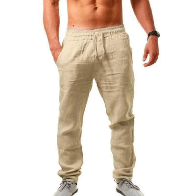 Stylische Sommer-Leinenhose für Männer von Drake