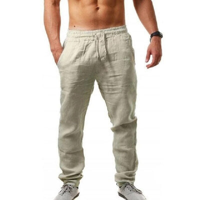 Stylische Sommer-Leinenhose für Männer von Drake