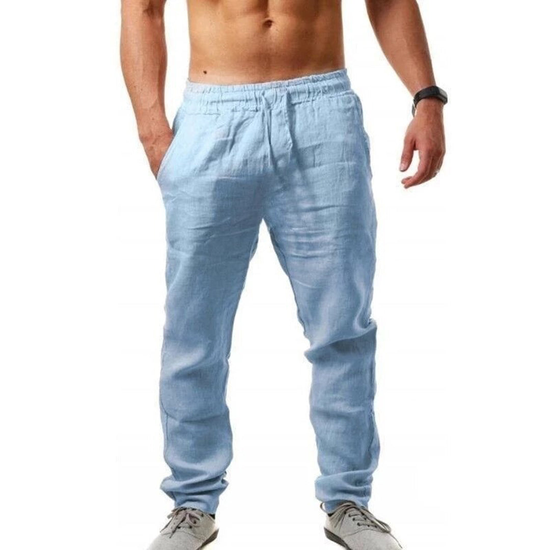 Stylische Sommer-Leinenhose für Männer von Drake