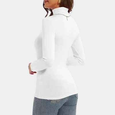 IVYANNA - Eleganter Rollkragenpulli für Frauen