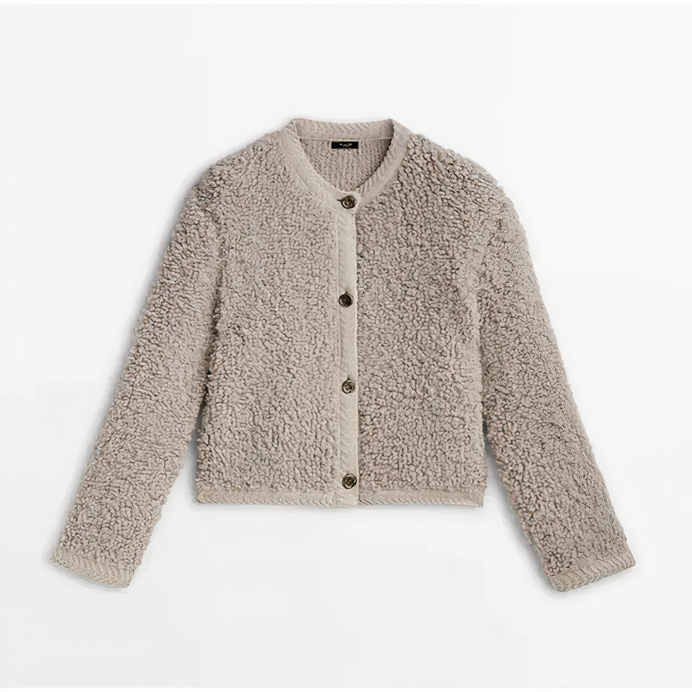 Stilvolle Eva Lambswool Strickjacke für ultimativen Komfort