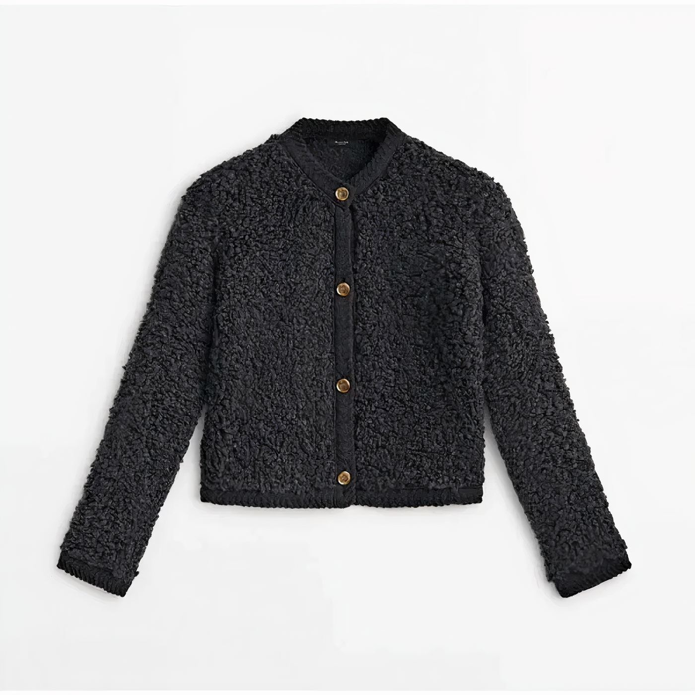 Stilvolle Eva Lambswool Strickjacke für ultimativen Komfort